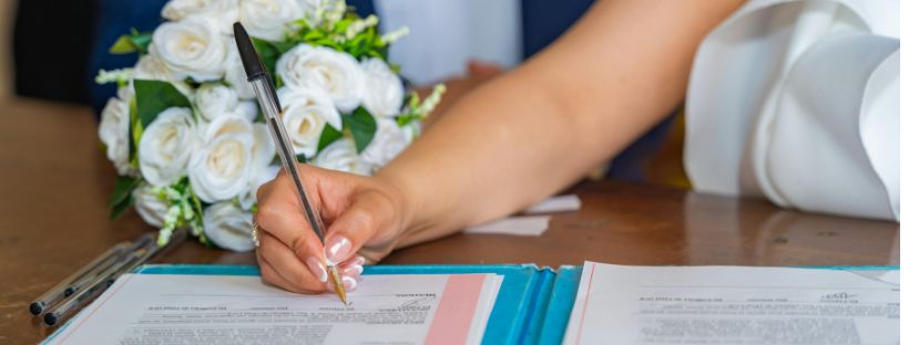 Certidão de Casamento